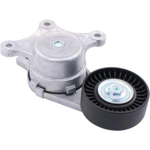 NewYall Drive Belt Tensioner 3.5L 3.7L for Ford Edge Explorer Flex Fusion Police Interceptor Sedan/Utility Taurus Lincoln Continental MKS MKT MKX MKZ Mazda 6 CX-9 Mercury Sable