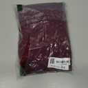 PRETTYGARDEN Women's Long Sleeve Blouses Ruffle Swiss Dot Crochet Loose Fit 2026 Spring Fashion Tunic Dressy Casual Tops (Red, XL)