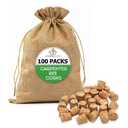 Donaldson Farms Carpenter Bee Corks - Easy Fit Repair Holes Porches from Carpenter Bee Damage, 1 Pack 100 pcs