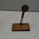 YEOUX Premium Magnetic Phone Holder for Desk | Solid Walnut Wood | 360 Free Adjustable | MagSafe Compatible, for iPhone 17 16 15 14, Stylish Desk Accessory