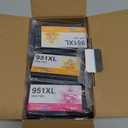 Miss Deer 950 and 951 Ink Cartridges Combo Pack, Compatible Replacement Ink for HP 950XL 951XL Work for Officejet Pro 8610 8600 8620 8630 8640 8100 8615 251dw 271dw 276dw,3 Sets