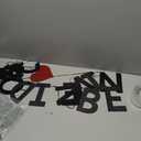 1PC Bienvenido a Casa Banner, Spanish Bienvenidos Sign for Classroom & Home, Glittery Black & Red Banner for Welcome Decor