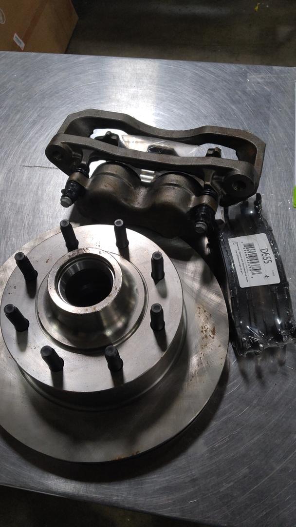 Brake Pad and Rotor Kit