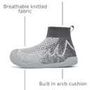 Children's Socks Wrestling Shoes Breathable and Non Slip Tennis Shoes Barefoot Sneakers with Arch Support and Toe Protection Washable Size:6-12