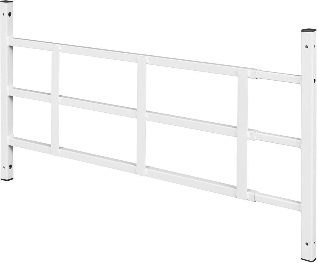 Segal S 4752 Fixed Window Guard Adjustable Child Safety Window Guard Prevents Accidental Falls, Tamper Resistant Screws Included, Non-Egress, White, 23-1/2 to 38 In. W x 15-1/4 In. H (Single Pack)
