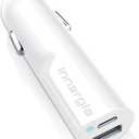 Innergie 30D 30W USB-C Car Charger, 2 Ports | Fast Charging (USB PD & QC3.0) Superior Safety Surround with Heat-Resistant Technology | Compatible with USB, iPhone,Tablet (Delta Electronics)