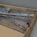 Amazon Basics 5-Shelf Adjustable Heavy Duty Steel Wire Rack, Space Saving Storage Shelving Organizer for Kitchen, Garage, No-Tool Assembly, 350 lbs Weight Capacity, 36" x 14" x 72", Chrome