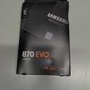 SAMSUNG 870 EVO 4TB 2.5 Inch SATA III Internal SSD (MZ-77E4T0B/AM) , Black