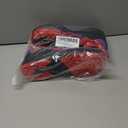 Mens Walking Sneakers-Slip on Sports Fashion Casual Running Shoes Lightweight Breathable Flying Knitting Lace Up Mesh Tennis Gym Athletic (9, Black/Red)