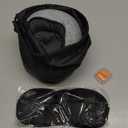 SANPUK Travel Neck Pillow 360° Ergonomic Memory Foam Travel Neck Pillow Airplane, Premium Breathable Relief Neck Pain for Long Flights,Car & Office (Gray)