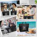 10Pcs Team Appreciation Tote Bags Bulk for Women Employee Appreciation Staff Gifts for CNA Week Teacher