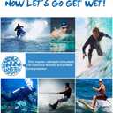 Full Body Scuba Rash Guard Dive Skin UV Swimwear Sport Skins for Men Women, Long Sleeve One Piece Front Zipper Diving Wetsuit for Surfing Swimming Snorkeling Canoeing M