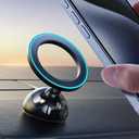 JOYROOM for MagSafe Car Mount, All-Metal Magnetic Phone Holder for Car, [Stronger Magnet] Car Magnet Phone Mount for Dash, Fit for iPhone 16 15 14 13 12 (blue)