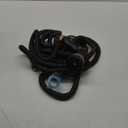 Pocket Hose Copper Bullet Expandable Garden Hose 50 FT w/10 Pattern Thumb Spray Nozzle AS SEEN ON TV 650psi 3/4 in Patented Lead-Free Ultra-Lightweight Solid Copper Anodized Aluminum Fittings No-Kink