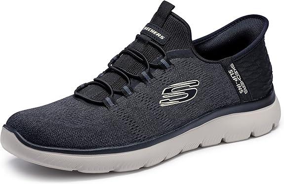 Skechers Men's Summits Key Pace Hands Free Slip-in Shoes size 8
