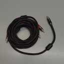 RCA Cable, 2RCA Male to 2RCA Male Stereo Audio Cables Hi-Fi Sound Braided RCA Stereo Cable for Home Theater, HDTV, Amplifiers, Hi-Fi Systems, Car Audio, Speakers (2M(6.6FT))