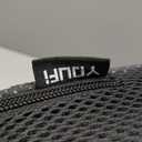 YOUFI Extra Thick Large Seat Cushion -19 X 17.5 X 4 Inch Gel Memory Foam Cushion with Carry Handle Non Slip Bottom - Pain Relief Coccyx Cushion for Wheelchair Office Chair (Black (1PACK))