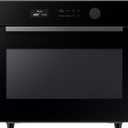 SAMSUNG 1.2 cu. ft. Countertop Convection Microwave with Air Fry, Black Glass, MC12DB8700CKAA