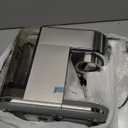 Espresso Machine with Milk Frother, 20 Bar Pressure Espresso Maker, Automatic & Manual, Compact Stainless Steel Coffee Machine for Cappuccino, Latte, Gift for Coffee Lover, Dad or Mom, Silver