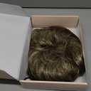 REECHO Hair Topper, Short Wiglet Hair Topper for Women with Thinning Large Coverage Synthetic Top Crown Hairpiece for Women - Honey Pecan