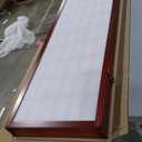 Roundhill Furniture Giyano 4 Panel Screen Room Divider, Gold