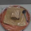 GESAIL Heated Bird Bath for Outdoors for Winter, 3 Easy Ways to Mount Detachable Bird Bath Bowl, 75W Heated Bird Baths with Thermostatically Controlled for Garden Yard Patio Lawn, Terracotta