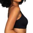 Vanity Fair Women's Beauty Back Smoothing Wireless Bra, Comfort and Support, Simple Sizing (Black, XXXL)
