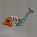 Teething Toys 3-6 Months, Mombella Clownfish Teethers for Babies 6-12 Months, Soft Silicone Baby Teether Toys with Anti Drop Clip, Baby Chew Toys 6 to 12 Months, Infant Teething Relief Toy, Orange