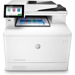 HP Color LaserJet Enterprise M480f Multifunction Duplex Printer, Print, scan, Copy, Fast speeds, Easy Setup, Advanced Security, Best for Small Teams, Ethernet/USB only (3QA55A)
