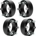 1.5" (38.1mm) 6x5.5 Wheel Spacers 14x1.5 Studs Fits GMC Sierra Yukon Denali Savana Safari Ram 1500, 6x139.7mm 6 Lugs Wheel Adapters for Chevy Blazer Silverado Suburban Avalanche K1500 C/K2500