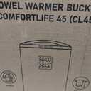 Keenray Large Towel Warmer Bucket, Luxury Towel Warmer for Bathroom, LCD Screen for Time and Temperature, Delay Time Up to 24 Hours, Fits 3 Large Towels, Blankets, Bathrobes, PJ's, Gift for Him & Her