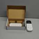 myQ Smart Garage Door Video Keypad with Wide-Angle Camera, Customizable PIN Codes, and Smartphone Control Take Charge of Your Garage Access Works with Chamberlain, Lift Master and Craftsman openers, White