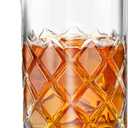 LIGHTEN LIFE Cocktail Mixing Glass, 20 oz Crystal Mixing Glass Beaker, Old Fashioned Bar Stirring Glass - Extra Thick Weighted Base Ultra for Martini, Manhattan