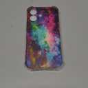 Case for iPhone 16,Colorful Universe Sky Drop Protection Shockproof Case TPU Full Body Protective Scratch-Resistant Cover for Apple iPhone 16