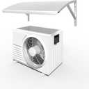 47.2in Outdoor Mini Split Cover Condenser Sun Shade, Air Conditioner Cover for Outside Units Snow AC Compressor Awning, Patio Awning Canopy UV Rain Snow Protection Sheet, Heat Pump Unit Shade