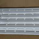 IRIS USA 3-Shelf Light Duty Plastic Storage Shelves, 150lb Capacity, 33" H x 24" W x 12" D, Medium Modular Shelving Unit Storage Organizer for Bathroom, Laundry, Garage & Home, Storage Rack - White, 3 Tier | 12"D x 24"W x 33"H