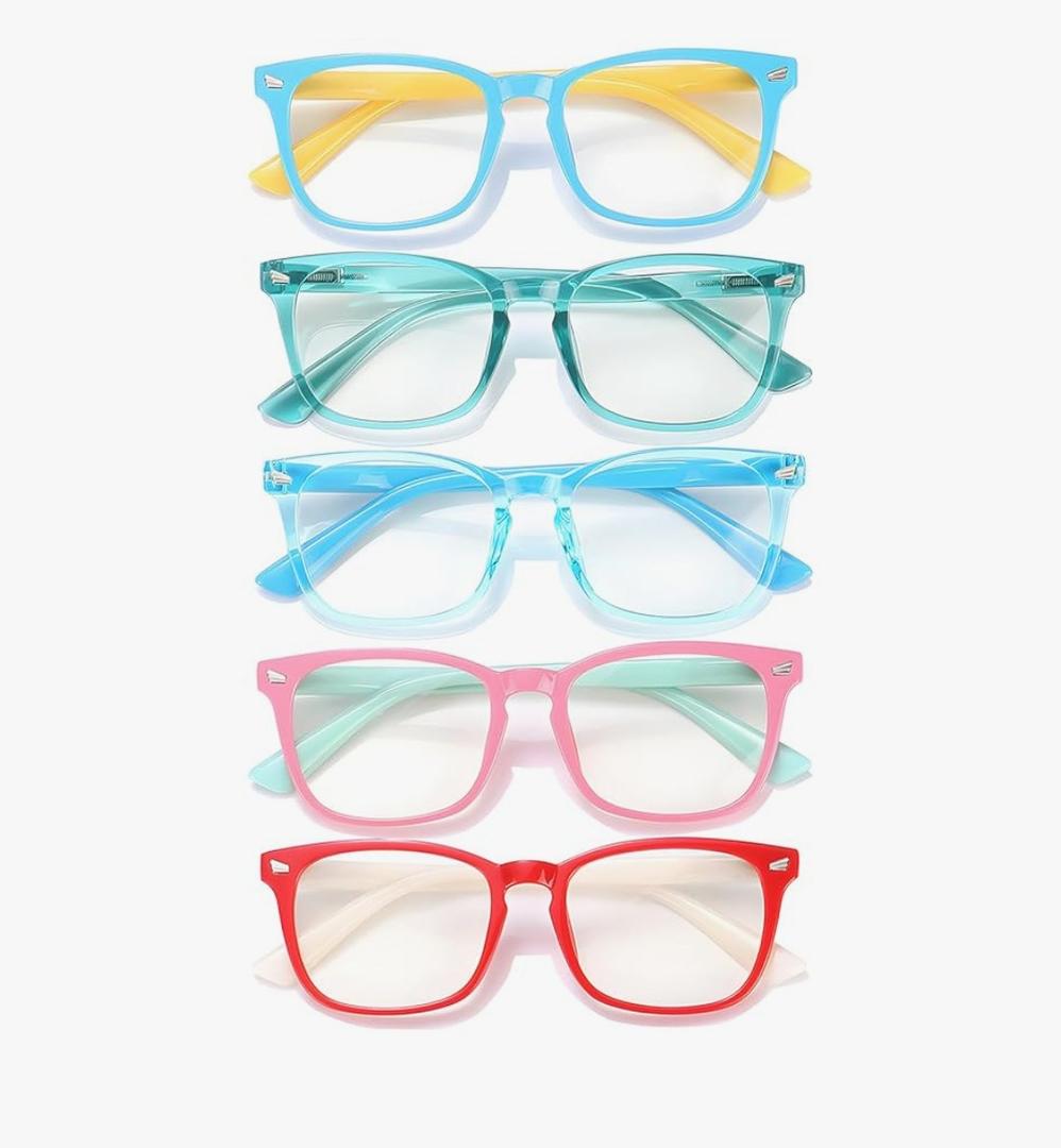 CHEERS DEVICES Blue Light Blocking Glasses for Kids Boys Girls Teens - Computer Glasses with Unbreakable Frame and Anti-Glare