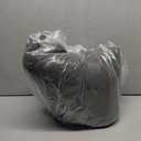 CREATMO US Men's Big and Tall Winter Coat Waterproof Long Puffer Jacket Thicken Parka with Removable Fur Hooded (4X, Grey)