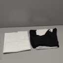 V FOR CITY Women's Shelf Bra Camisole Tops Adjustable Spaghetti Strap Cami Tank Cotton Undershirts 2 Pack (Large, Black/White)