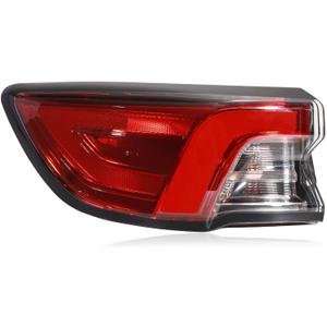 LED Tail Lights Outer Assembly Compatible with 2020 2021 2022 Ford Escape,Left Driver Side Rear Light Taillights Replacement # LJ6Z13405