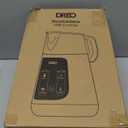 DREO Milk Frother, All-in-1 Electric Foam Maker for Coffee, 15oz/450ml Automatic Foam Frother for Latte Art-level Microfoam, 30+ Drinks, Easy to Clean, Dishwasher Safe, LED display (Sliver Grey)