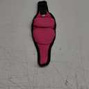 Dog Head Wrap - Quiet Ears for Anxiety, Waterproof Dog Calming Hood, No Shake Ear Cover Snoods for Thunder, Lightning, Fireworks, Vet Visits, Polyester and SBR Diving Fabric, Rose Red S (Small(Head Circle:10"-15"))