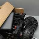 Timber Ridge 51.2" Extended Collapsible Wagon - Heavy-Duty Utility Cart with All-Terrain Wheels, Brakes & Cargo Net, 400L Capacity for Camping, Sports & Shopping, Grey