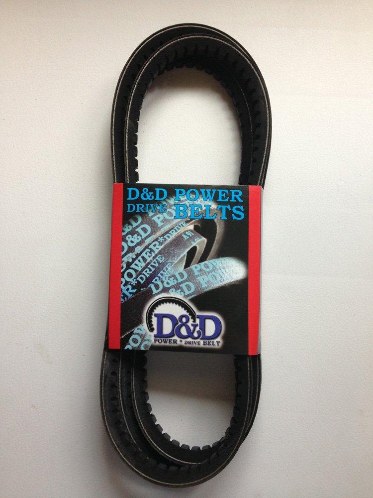 D&D PowerDrive AX42 V Belt, Rubber, 1/2" x 44" OC