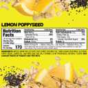 Bobo's Oatmeal Bars, Lemon Poppyseed, Gluten Free Vegan Whole Grain Oat Bars, Pack of 12