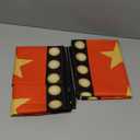 2 Pcs 13 x 72 Inch Movie Night Table Runner with Gold Star Design - Red Carpet Decoration for Birthday Party Supplies, Red