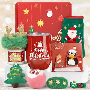 Christmas Gift Baskets for Women Mom Wife Girlfriend Sister Coworkers