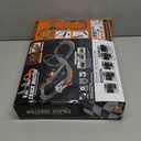 Slot Car Race Track Sets with 4 Slot Cars, Electric Race Car Track Include Slope Circular Overpass Track, Dual Racing Game Featuring Flash Bridge and Pendulum, Gifts Toys for Boys Kids Age 6 7 8-12