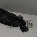 Hair Curlers Set with 24 Rollers (6 Jumbo, 6 Large, 6 Medium, 6 Small) and 24 Clips for All Hair Lengths (Black)