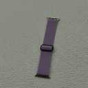 Stretchy Solo Loop Strap Compatible with Apple Watch Band 38mm 40mm 41mm 42mm 44mm 45mm 46mm 49mm,Soft Nylon Elastic Strap Wristband for iWatch series 10 9 8 7 6 5 4 3 2 1 se Ultra Twill Weave-Purple